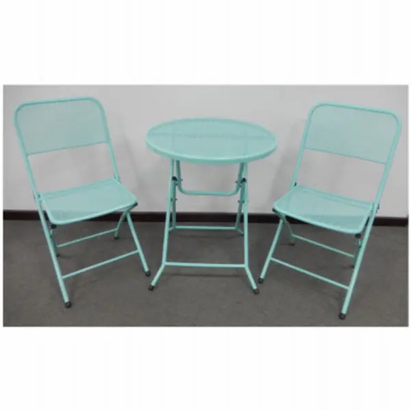 Four Seasons Courtyard IP-1911S62GN Padova Bistro Set Green Outdoor Dining Set