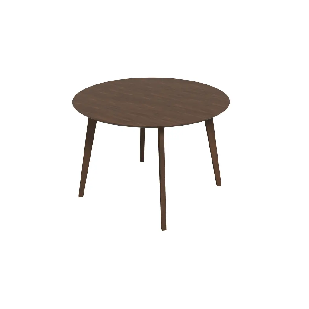 Alina Dining Table Walnut Brown Oval Seats 4 Kitchen Furniture ashcroft furniture