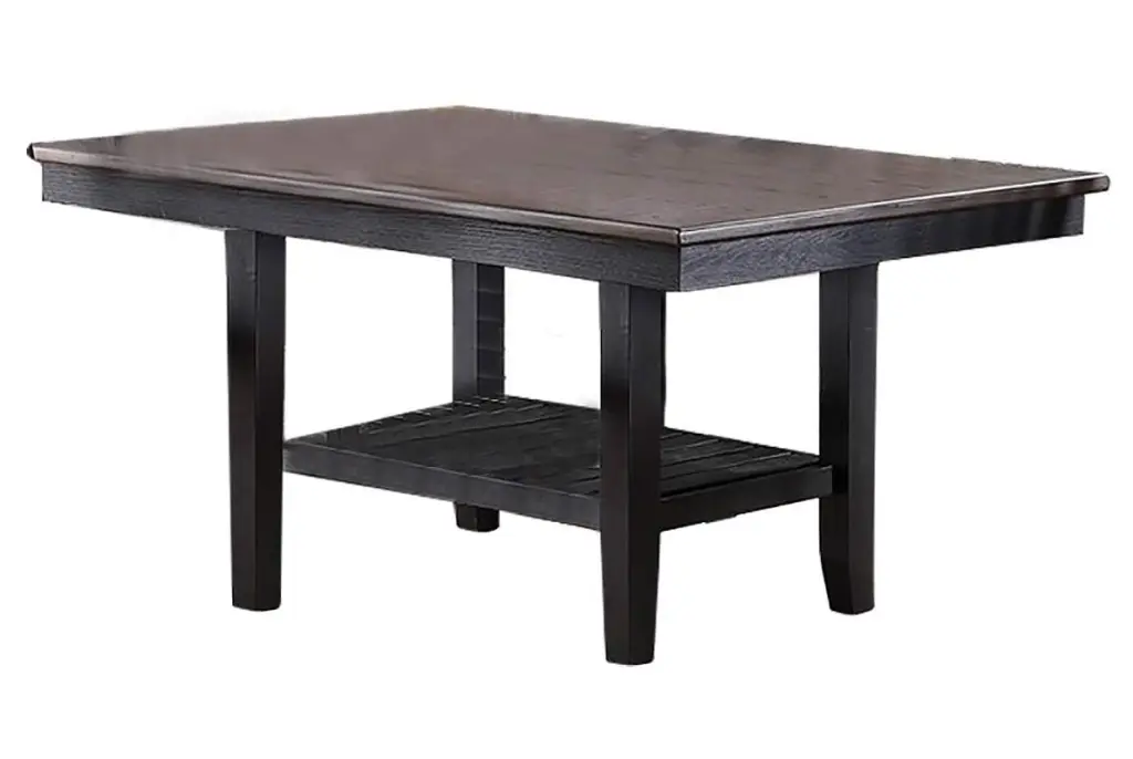 1Pc Dining Table Dark Coffee Finish Kitchen Breakfast Dining Room Furniture kanepe