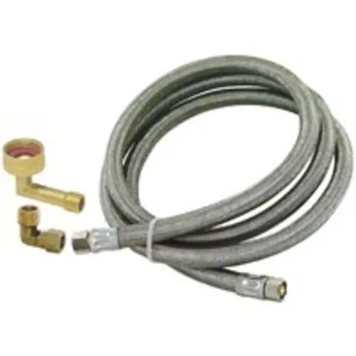Eastman 41045 6' x 3/8" x 3/4" Dishwasher Connectors