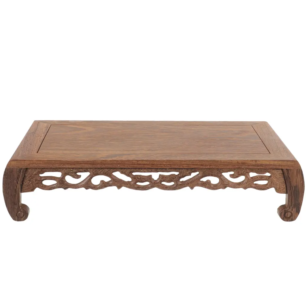Vase Display Shelves Decor Office Wood End Table Wood Base Riser Craft Base Jibingyi