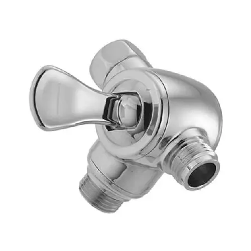 Master Plumber 543423 Chrome Three Way Diverter Valve Showers