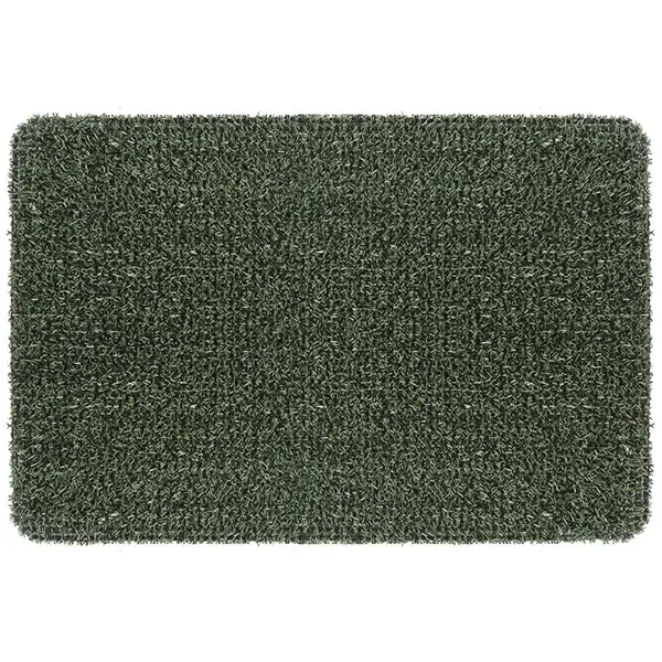GrassWorx 10372033 Clean Machine Classic Scraper Doormat Evergreen 24x36