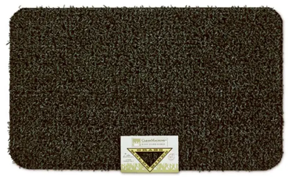 Grassworx 10376434 Flair Scraper Mat Urban Green 18x30 Inch Durable Outdoor Doormat