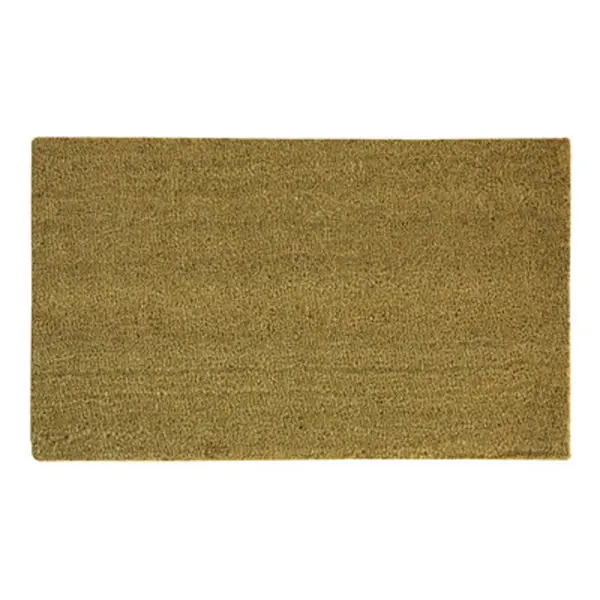 Sports Licensing Solutions 58771 Natural Coir Fiber Mat Blank Durable Doormat Home and Office