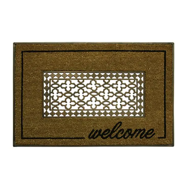 Sports Licensing Solutions 58791 Koko Rubber Framed Mats Durable Entryway Mat