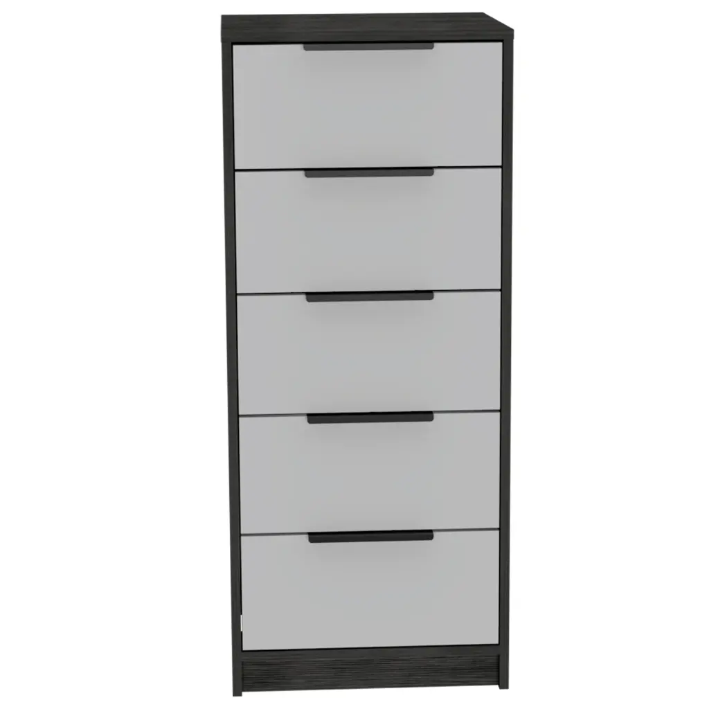 Washington Five Drawer Gown Multicolor Bedroom Contemporary Melamine fm furniture