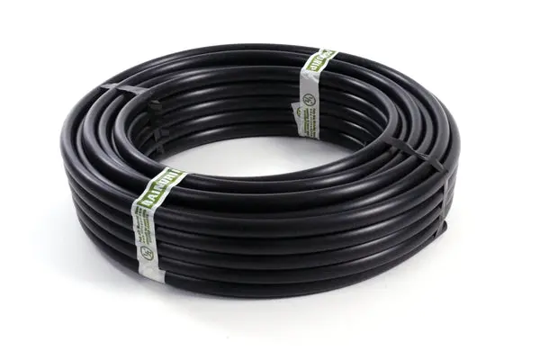 Raindrip IPS-50/100 1/2 Inch x 100 Feet Drip Watering Flex Vinyl Pipe Black Garden Irrigation