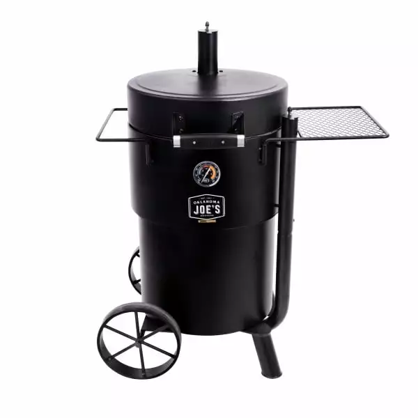Oklahoma Joe's Bronco Drum Smoker Heavy Duty Authentic BBQ Flavors 284