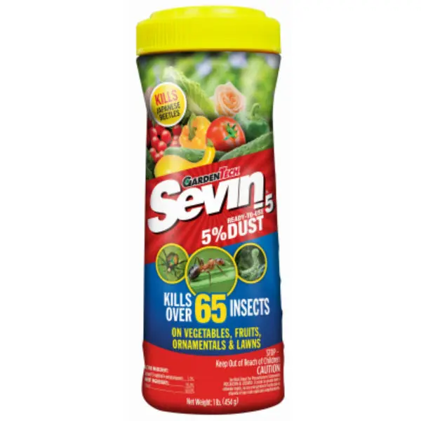 Sevin Ready-To-Use 5% Dust Garden Bug Killer 1 Pound
