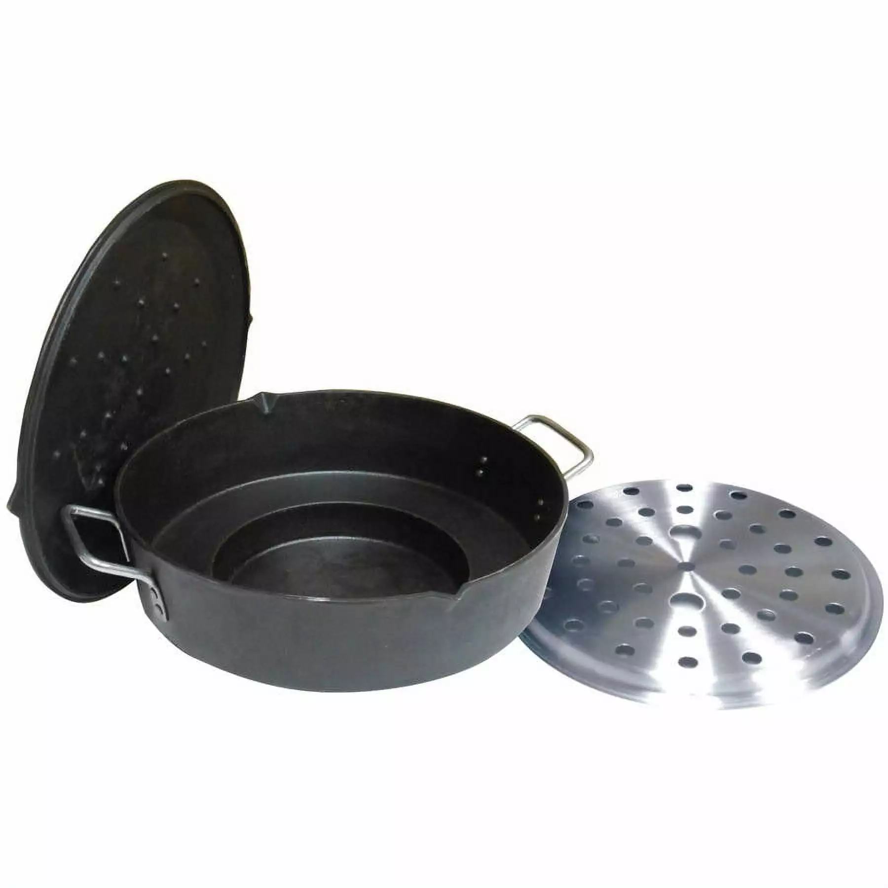 King Kooker CI14UFS One---kind Deep Fryer Dutch Oven UFO Design 9qt