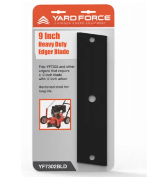 Yard Force YF7032BLD Heavy Duty Edger Blade 9 Inch Sharp Durable