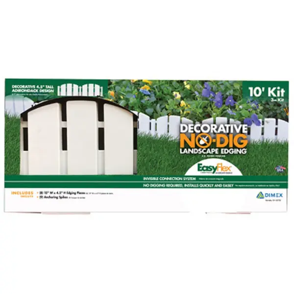 Dimex 3600WT-10-6 EasyFlex Adirondack Style Landscape Edging Kit 10 Feet