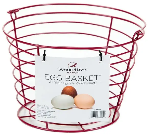 SummerHawk Ranch 33668 Egg Basket 8 x 5.75 Inches