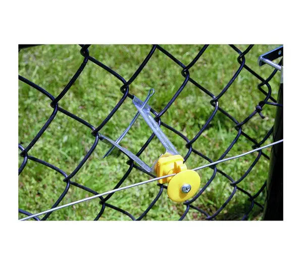 Fi-Shock ICLXY-FS Electric Fence Chain Link Insulator 6 Inch Yellow Fence Accessory