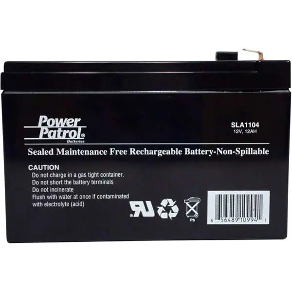 Gallagher APC12100 Power Patrol Electric Fence Battery S50, 12V 12 Amp
