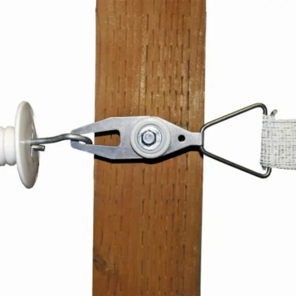 Powerfields R-41-C1 Gate Tensioner White Electric Fencing Systems
