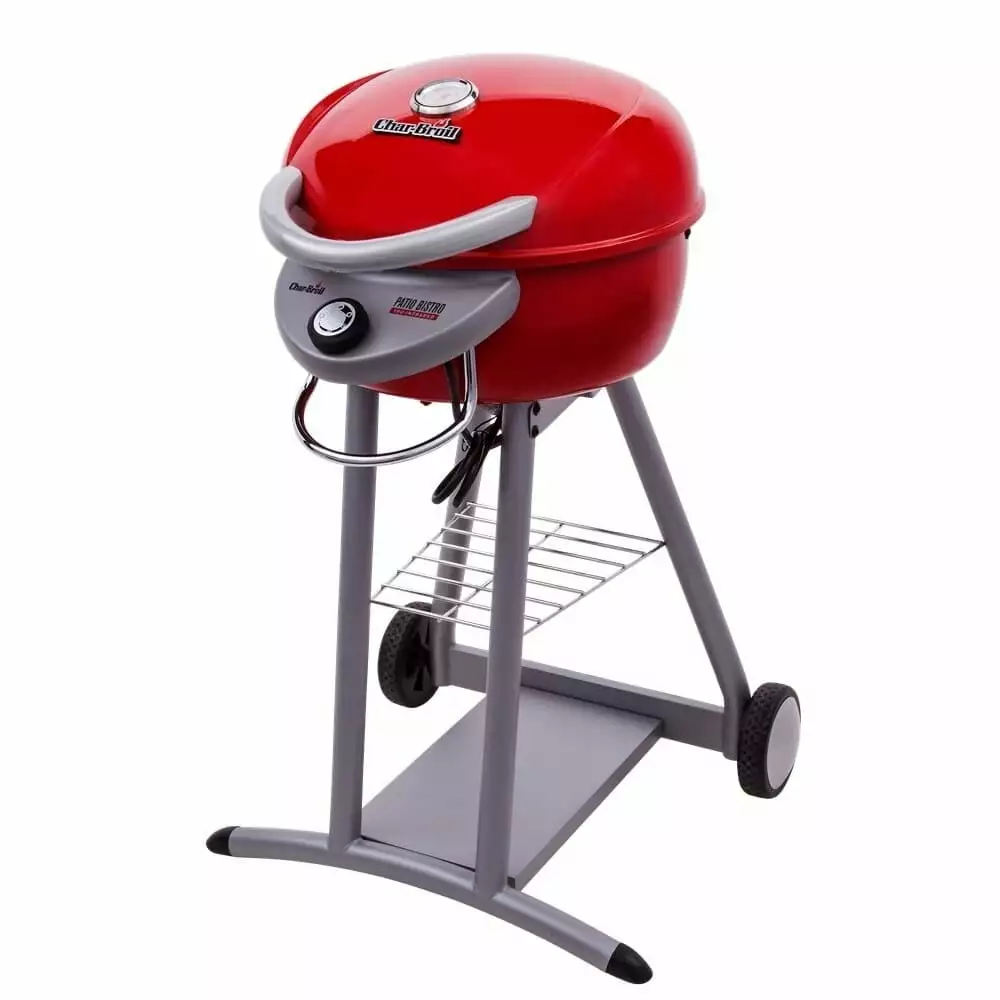 Charbroil Electric Patio Bistro 240 Red Outdoor Grill