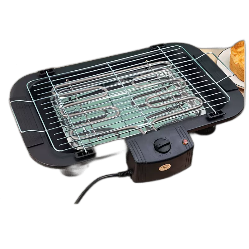 Houtilizehold Electric Barbecue Oven Korean Non-Stick Outdoor Grill Iron Plate Baking and Grilling