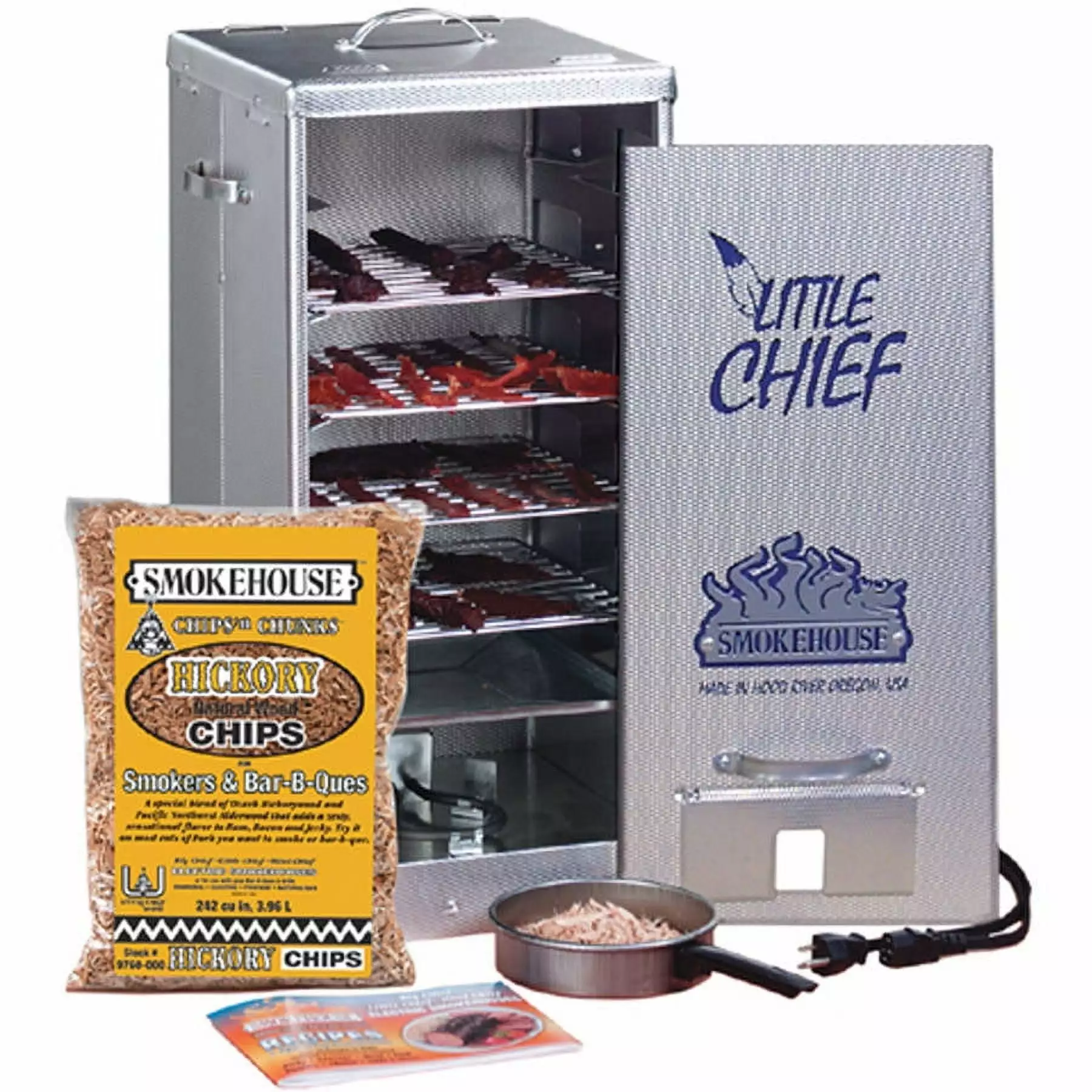 Little Chief Front Load Smoker Compact Fish and Meat Smoking