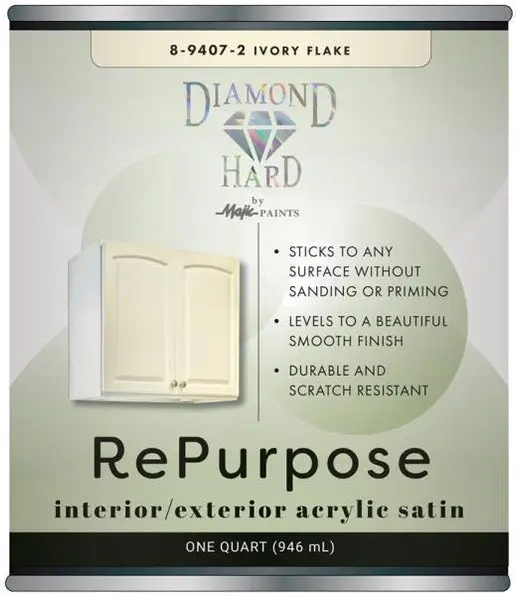 Majic 8-9407-2 Diamond Hard Repurpose Enamel Paint 1 Quart Furniture and Metal