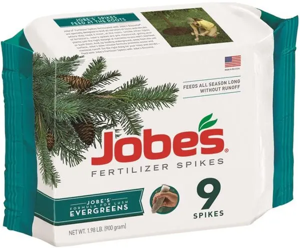 Jobe's 01311 13-3-4 Evergreen Trees and Shrubs Fertilizer Spikes Jobe’s