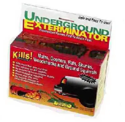 Manning Products UE-12 Underground Rodent Exterminator 275 Coverage Area
