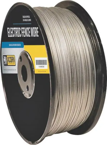 Acorn EFW1912 Galvanized Fence Wire 19 Gauge Fencing Wire