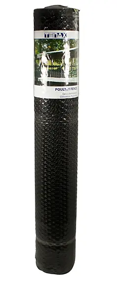 Tenax 72120346 Plastic Poultry Fence 4 Feet High x 50 Feet Long