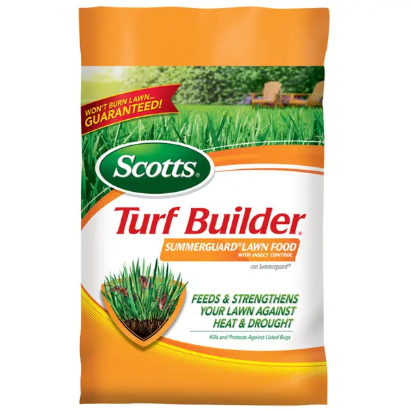 Scotts 49013 Turf Builder Summerguard Lawn Food Insect Control 5000 Sqft