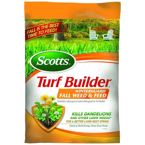 Scotts 50245 Turf Builder WinterGuard Fall Weed & Feed 15000 Sq Ft Coverage