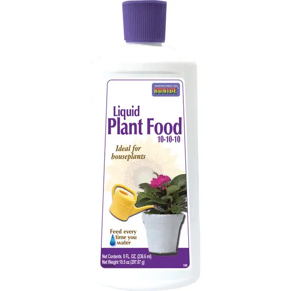Bonide 108 Liquid Houseplant Food 10-10-10 Fertilizer 8 Oz Indoor Plants