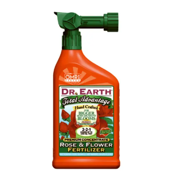 Dr. Earth 1033 Total Advantage Rose and Flower Fertilizer 32 Oz Ready to Use
