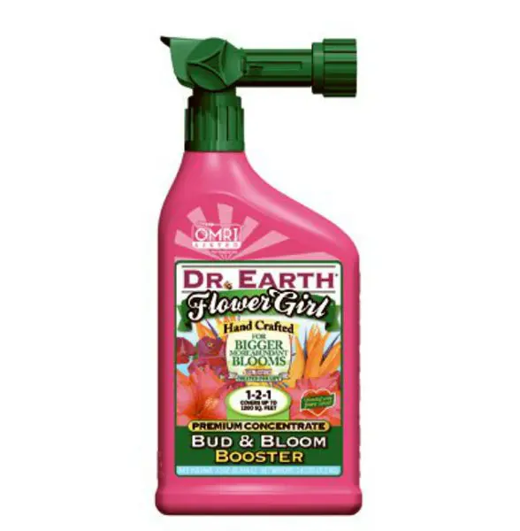Dr. Earth 1036 Flower Girl Premium Bud and Bloom Booster Fertilizer 32 Oz