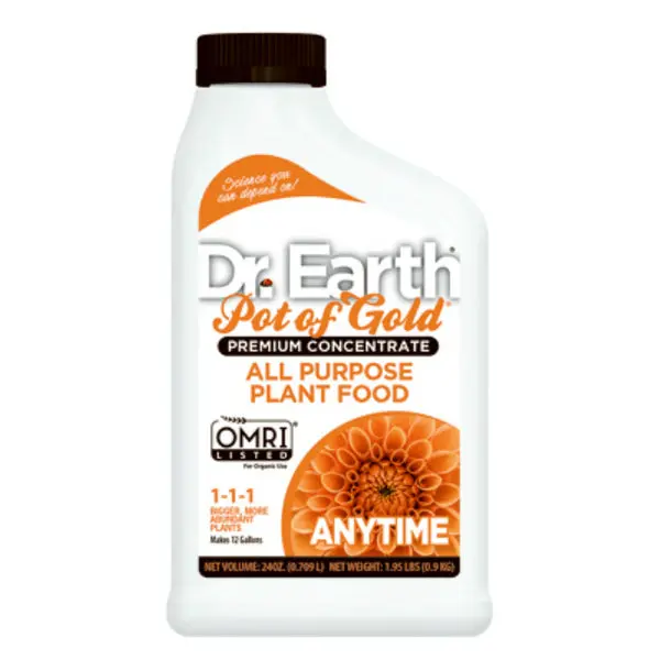 Dr. Earth 439 Pot Gold All Purpose Plant Food Concentrate 24 Oz