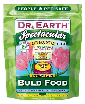 Dr. Earth 700P Spectacular Bulb Food Fertilizer 3-14-2 4 Lb Flower Bulbs