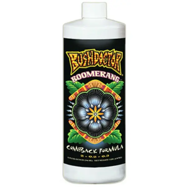 Foxfarm Bush Doctor Boomerang Liquid Fertilizer 1 Qt Plant Recovery