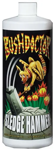 Foxfarm Bush Doctor Sledgehammer Liquid Fertilizer 1 Qt Flushing Plants