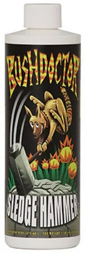 Foxfarm Bush Doctor Sledgehammer Liquid Fertilizer 1 Pt Plant Flushing