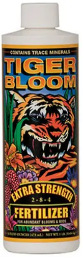 Foxfarm Tiger Bloom High Phosphorus Fertilizer 1 Pt 2-8-4 Flowering Plants