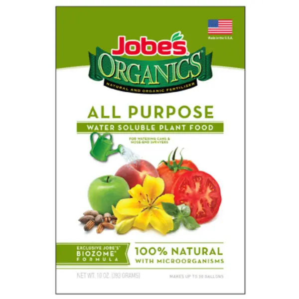 Jobe’s Organics 08251 Water-Soluble All Purpose Fertilizer 10 Oz Jobe's Organics