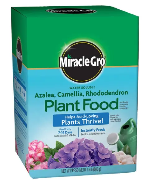 Miracle-Gro 100070 Azalea Camellia Plant Food 30-10-10 1.5 LB Healthy Plants
