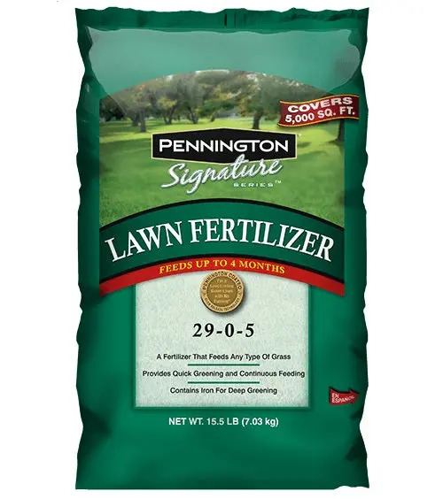 Pennington 423403 Signature Lawn Fertilizer 29-0-5 15.5 lbs Greener Lawns