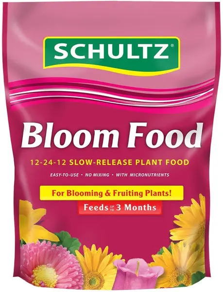 Schultz SPF48270 Bloom Food 12-24-12 Slow-Release Plant Food 3.5 lbs