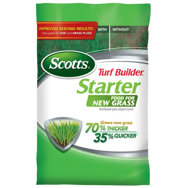 Scotts 21814 Turf Builder Starter Food New Grass Covers 14000 Sqft