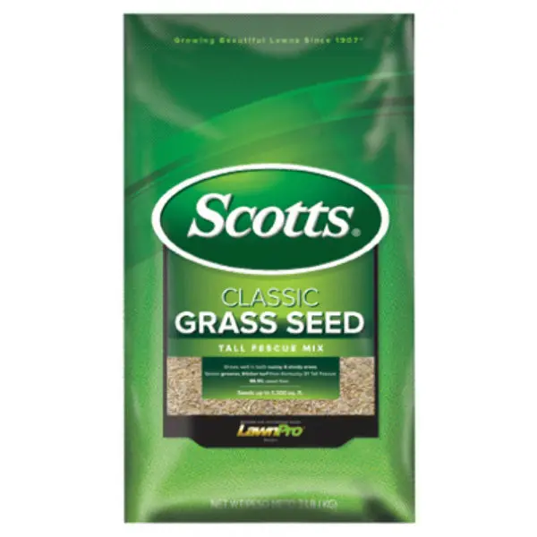 Scotts 17325 Classic Grass Seed Tall Fescue Mix 7 Lbs Lawn Seed