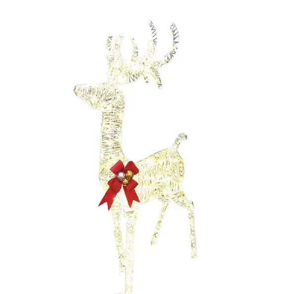 Santas Forest 58618 3D Standing Buck Micro Christmas Decoration Santa's Forest
