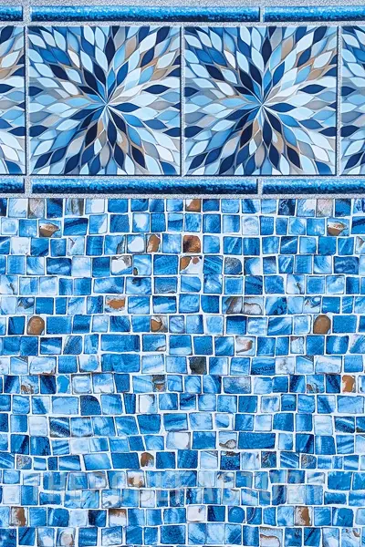 24'x54" Round Uni-Bead Sapphire Liner - 40 Gauge