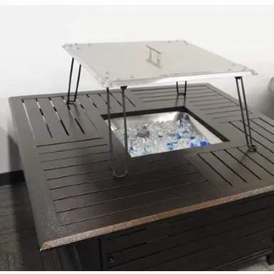 AZ Patio Heaters Fire Pit Heat Deflector Stain-proof Steel from Heavy Duty Polyester