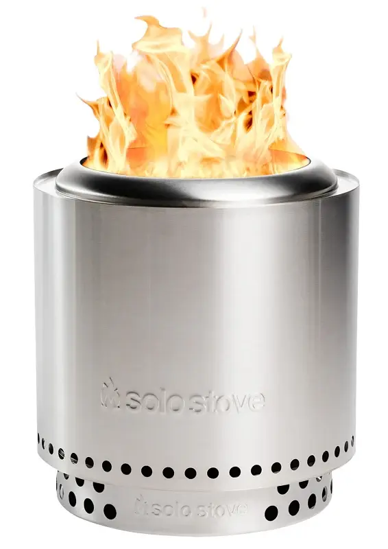 Solo Stove Ranger SSRAN-SD-2.0 Wood Burning Fire Pit, 15 OAW, 15 OAD, 16-1/4 OAH, Round